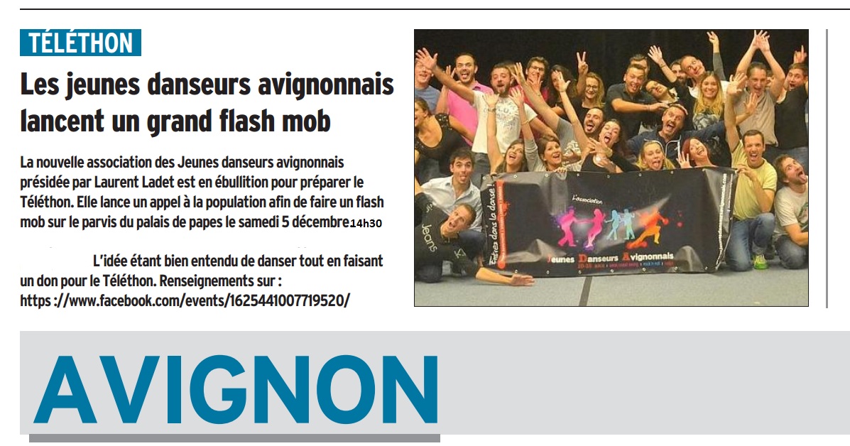 Telethon 2015 flashmob